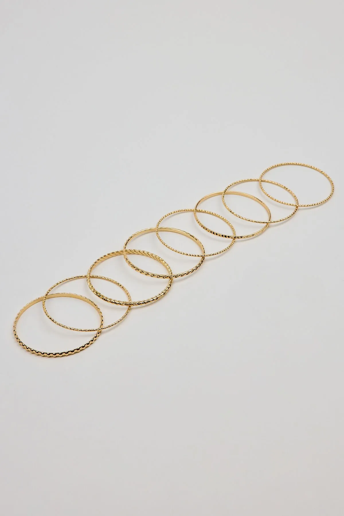 Set of 11 Textured Bangles sold by Garage product image thumbnail 4