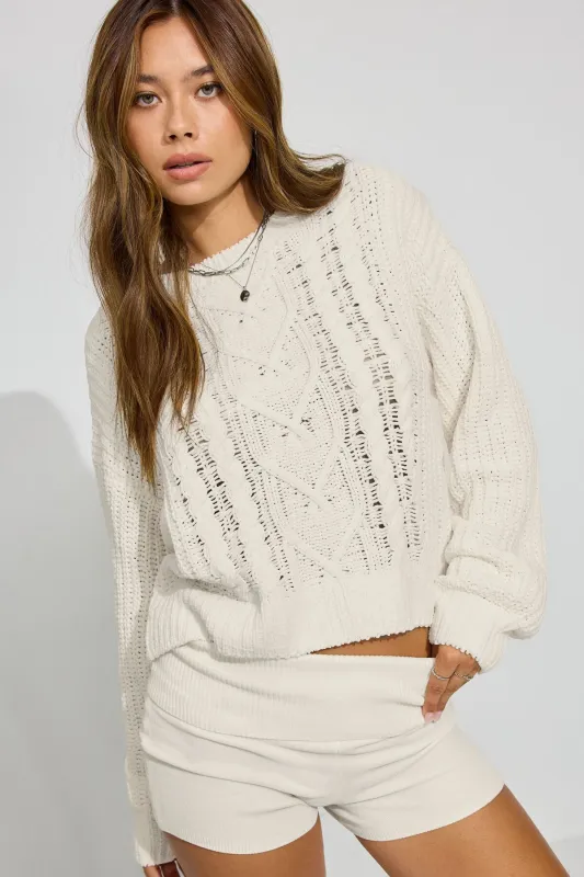 Chenille Oversized Sweater sold by Garage