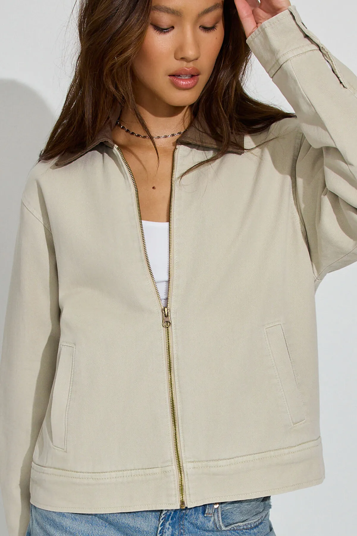 Worker Twill Jacket sold by Garage product image thumbnail 2