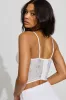 Chrishell Lace Mesh Bustier sold by Garage