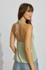 Plunge Flyaway Halter Top sold by Garage