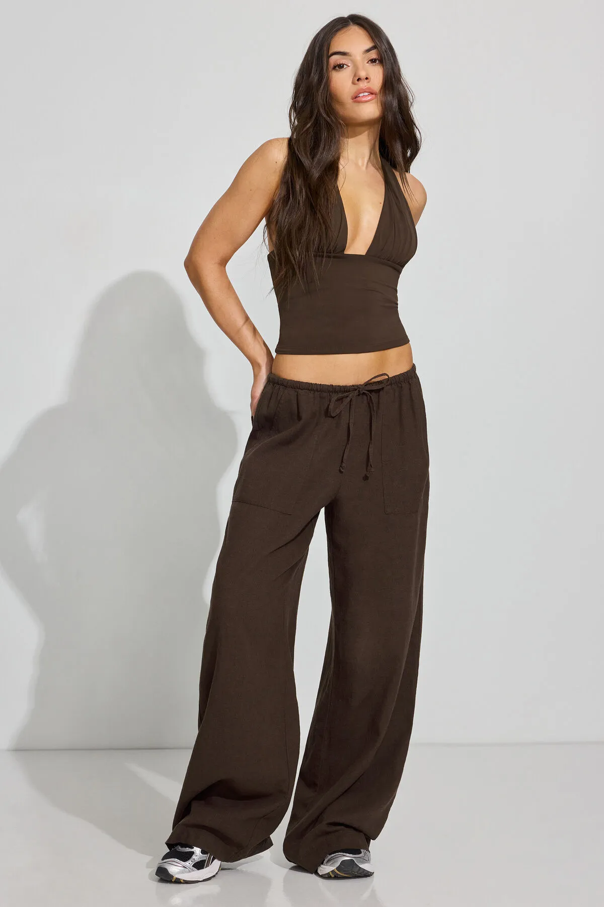Millie Linen Pull-On Pants sold by Garage product image thumbnail 2