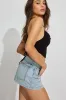 A-Line Denim Skort sold by Garage