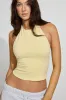 High Neck Open Back Halter Top sold by Garage