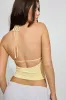 High Neck Open Back Halter Top sold by Garage