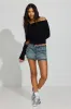 Bouclé Boat Neck Sweater sold by Garage