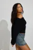 Bouclé Boat Neck Sweater sold by Garage