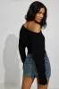 Bouclé Boat Neck Sweater sold by Garage