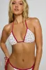 Slider Triangle Bikini Top sold by Garage