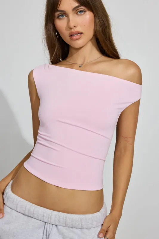 Clean Off Shoulder Top sold by Garage