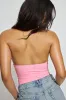 Sleek Plunge Halter Bodysuit sold by Garage