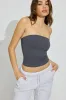 Sleek Longline Tube Top sold by Garage