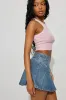 Pleated Denim Skort sold by Garage