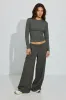 UltraFleece Super Wide Leg Sweatpants sold by Garage