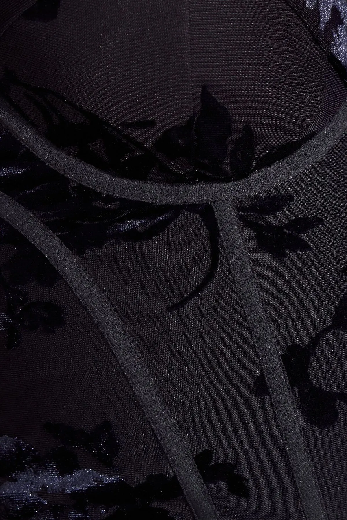 Tie Strap Burnout Bustier Top sold by Garage product image thumbnail 5