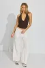 Sleek Plunge Halter Top sold by Garage