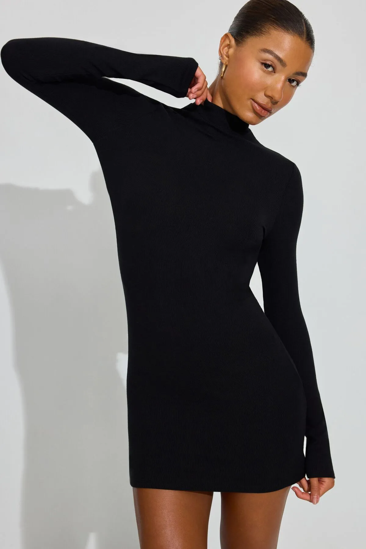 Long Sleeve Open Back Dress sold by Garage product image thumbnail 2