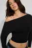 Dolman Long Sleeve Top sold by Garage