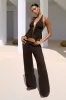 Millie Linen Pull-On Pants sold by Garage