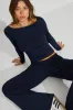Estelle Long Sleeve Boatneck Top sold by Garage