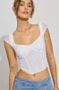 Milan Lace Bustier Top sold by Garage