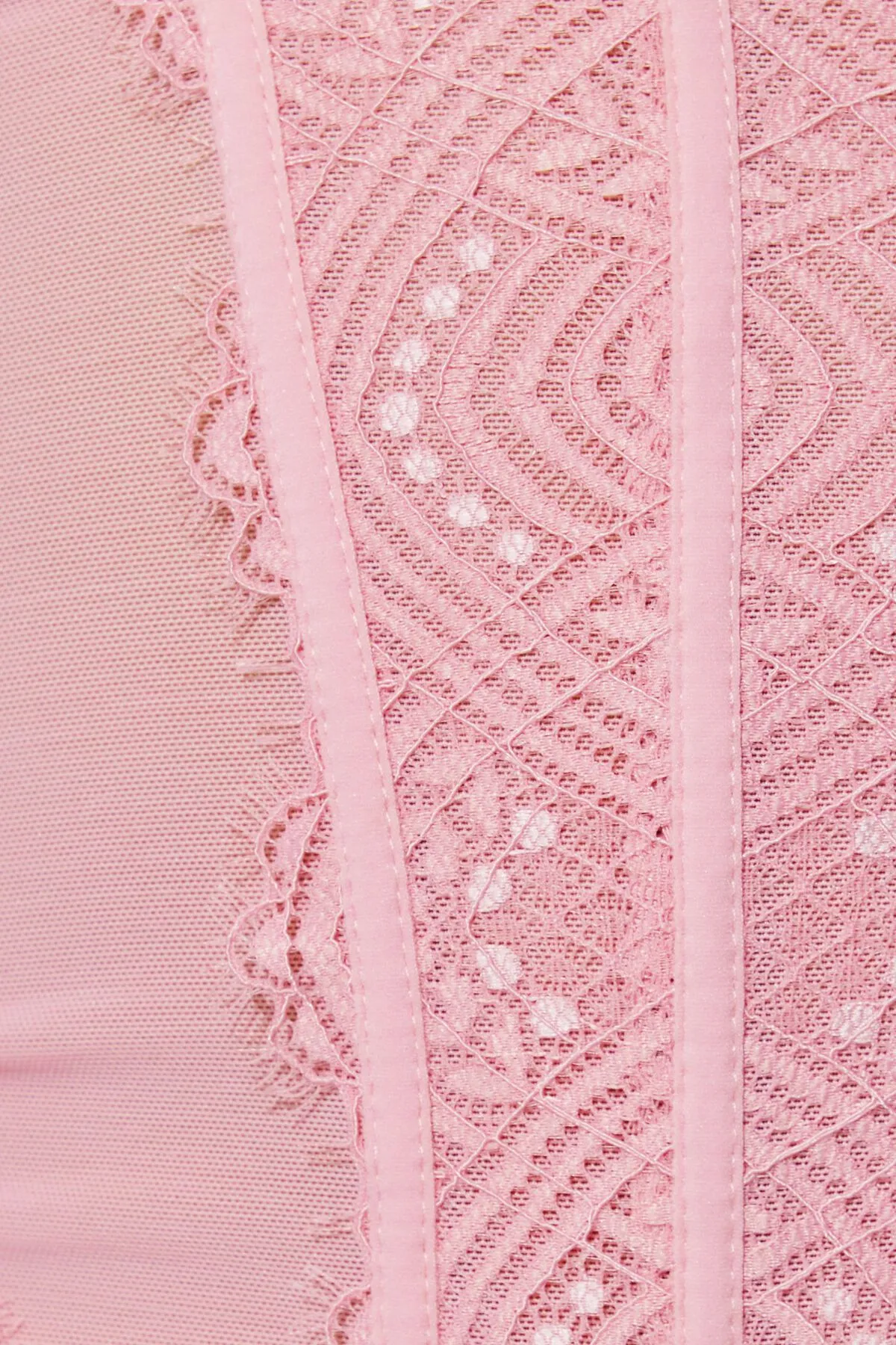 Chrishell Lace Mesh Bustier sold by Garage product image thumbnail 5