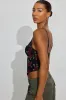 Sabrina Peek-A-Boo Bustier Top sold by Garage