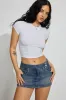 Crewneck Cropped T-Shirt sold by Garage