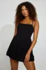 Kenzie Smocked Tiered Romper Dress sold by Garage