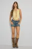 Open Back Cowl Top sold by Garage