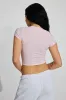 Crewneck Cropped T-Shirt sold by Garage