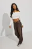 Micro Off Shoulder Top sold by Garage