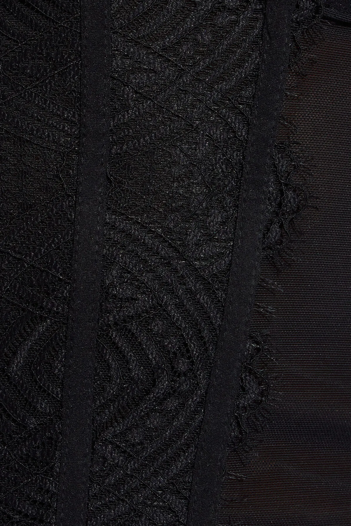 Chrishell Lace Mesh Bustier sold by Garage product image thumbnail 5