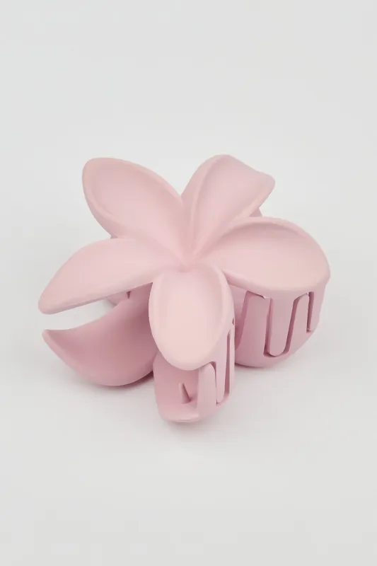 Matte Flower Hair Claw sold by Garage
