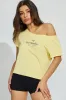 Off Shoulder T Shirt sold by Garage