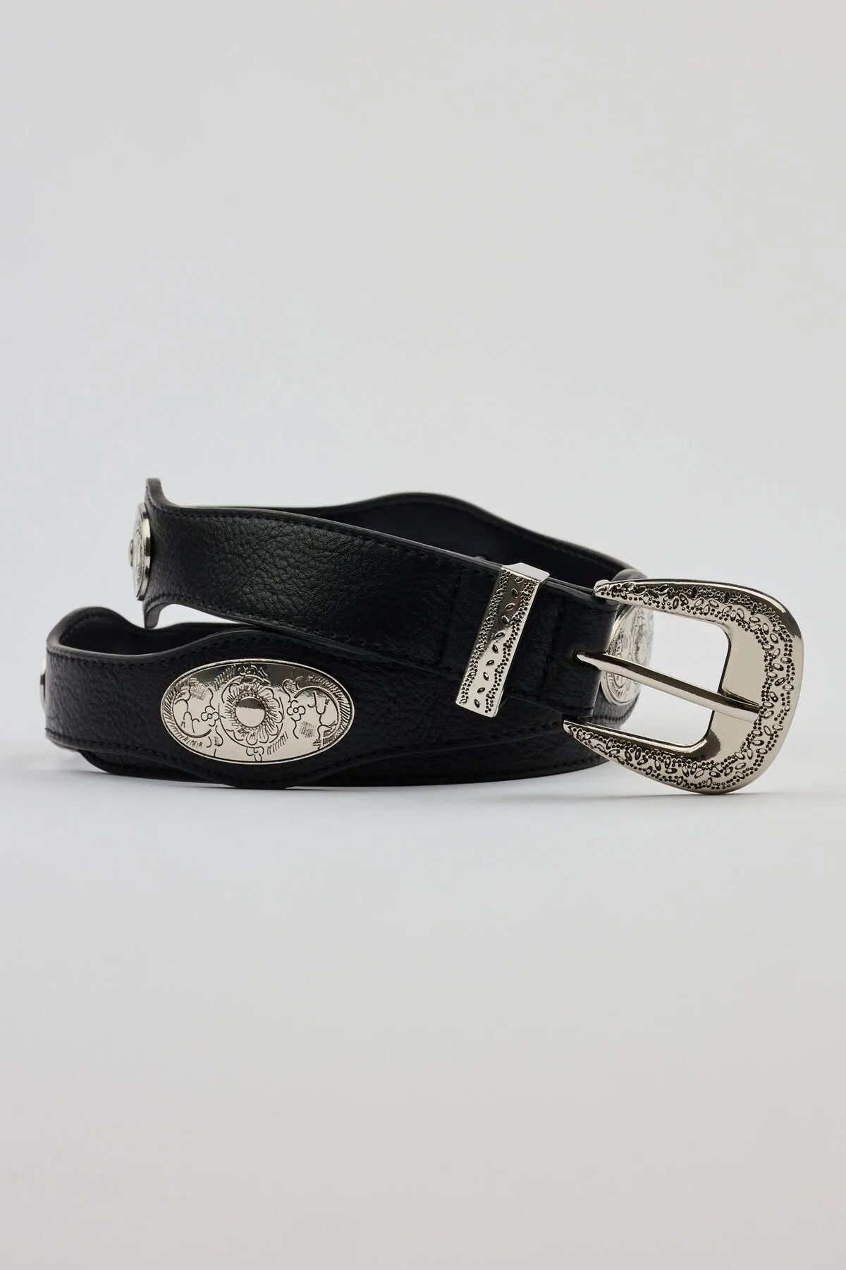 Western Concho Strap Belt sold by Garage