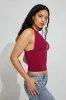 Pixie Plunge Halter Top sold by Garage