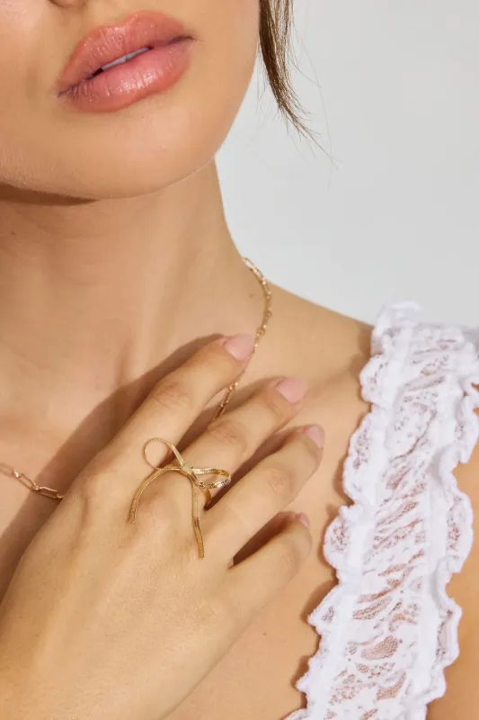 Snake Chain Ring sold by Garage