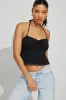 Mesh Apron Back Halter Top sold by Garage