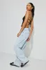 Mesh Apron Back Halter Top sold by Garage