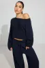 Supersoft Loose Crop Sweater sold by Garage
