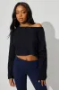 Supersoft Loose Crop Sweater sold by Garage