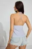 Plunge Flyaway Halter Top sold by Garage