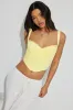 Lia Lace Trim Bustier Top sold by Garage