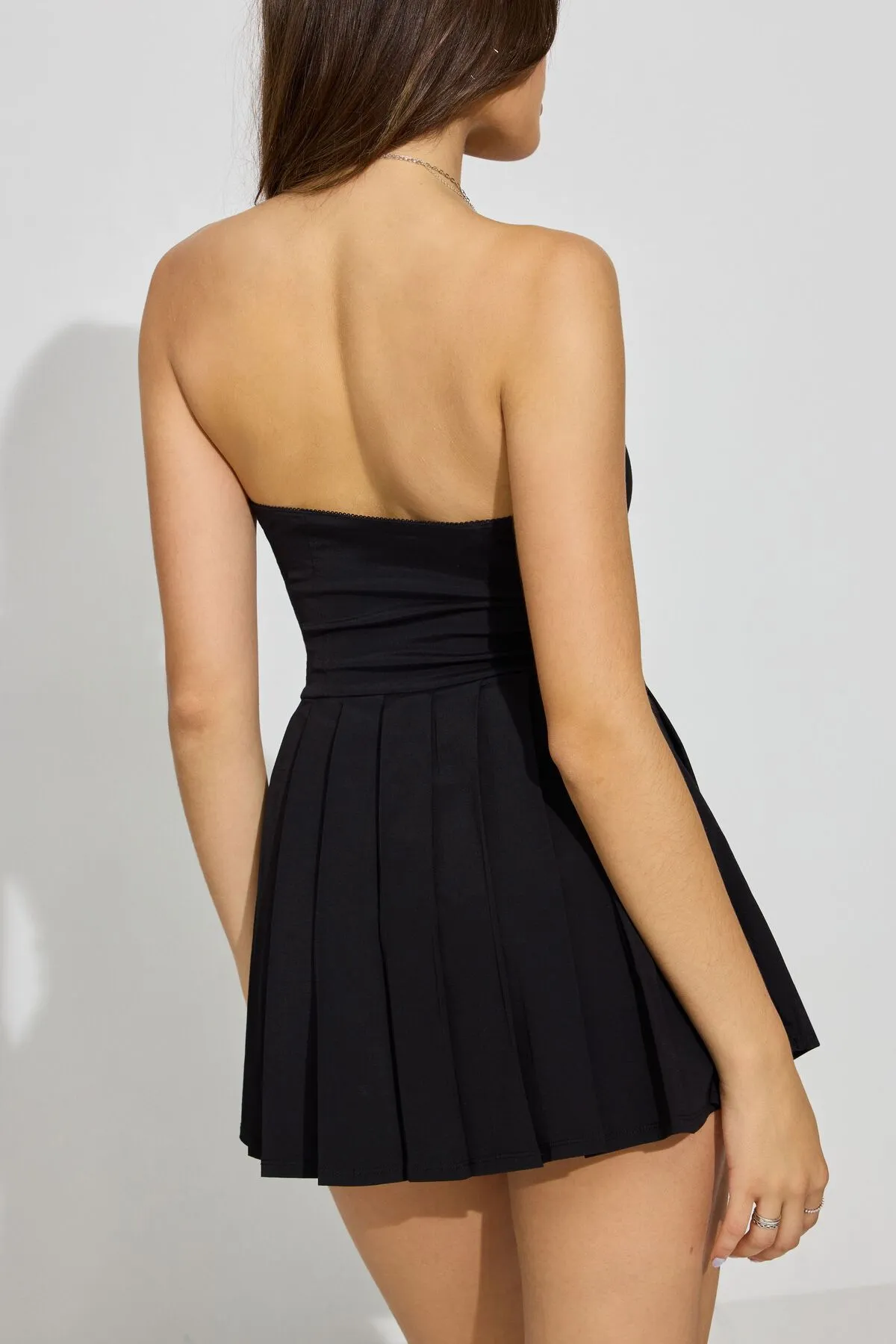 Bow Sweetheart Mini Dress sold by Garage product image thumbnail 4