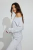 SoftTerry Off Shoulder Sweatshirt sold by Garage