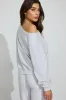SoftTerry Off Shoulder Sweatshirt sold by Garage
