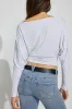 Smooth Dolman Boatneck Top sold by Garage