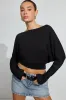 Smooth Dolman Boatneck Top sold by Garage