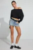 Smooth Dolman Boatneck Top sold by Garage